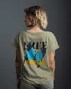 FREE SOUL oversized t-shirt